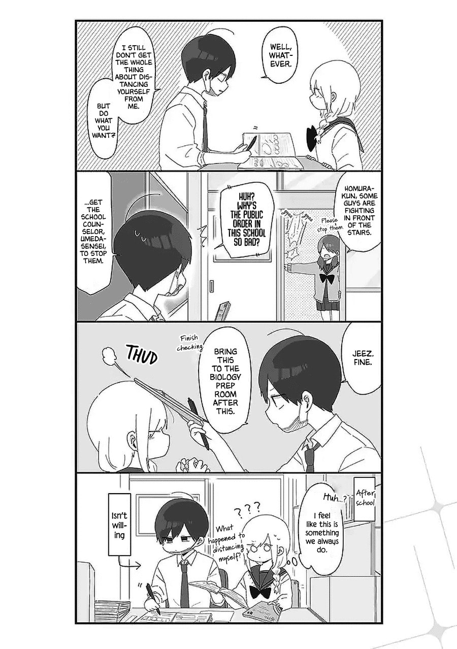 Homura-sensei wa Tabun Motenai Chapter 55 page 4 - 