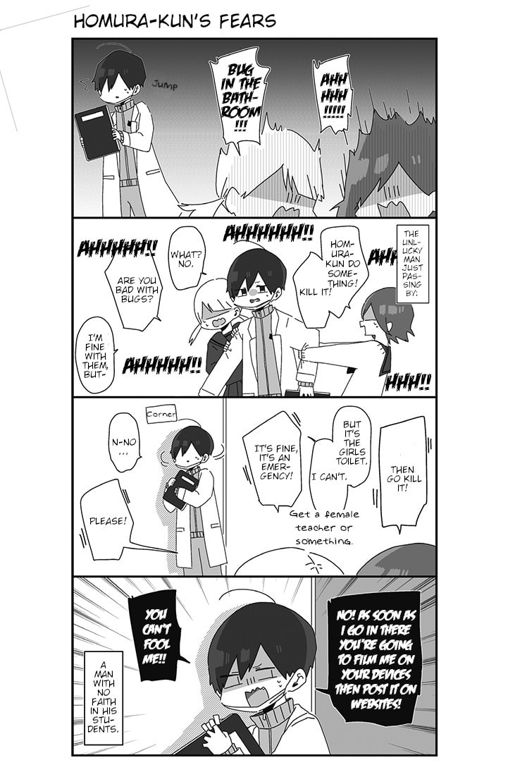 Homura-sensei wa Tabun Motenai Chapter 7 page 1 - 