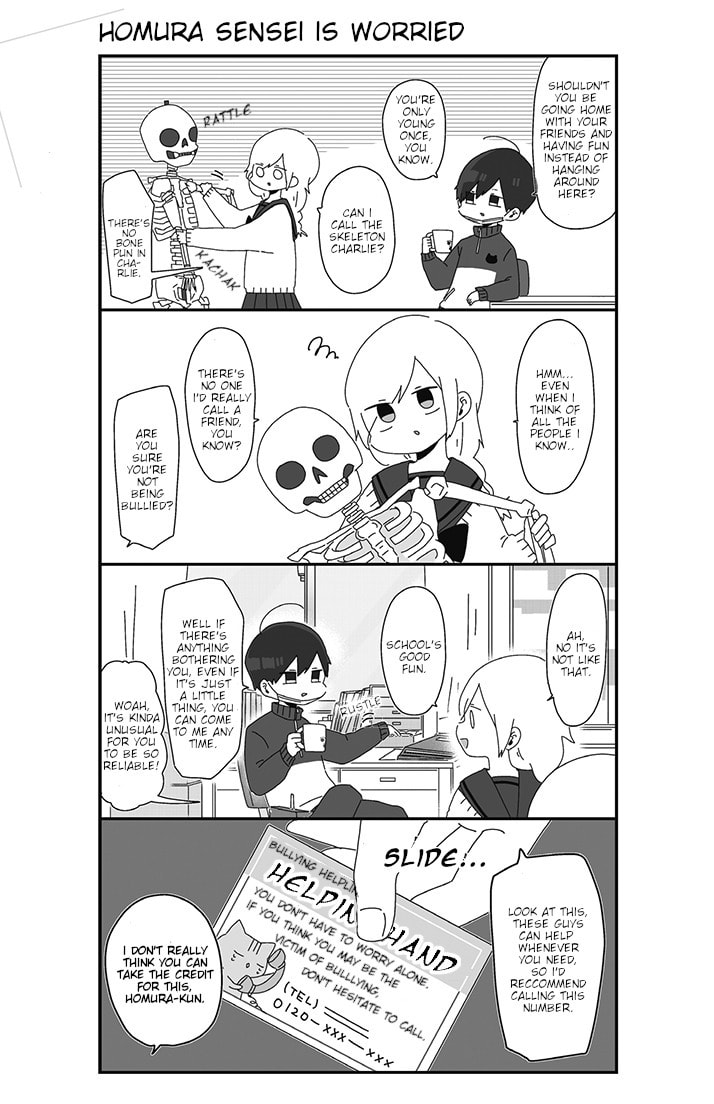 Homura-sensei wa Tabun Motenai Chapter 8 page 1 - 