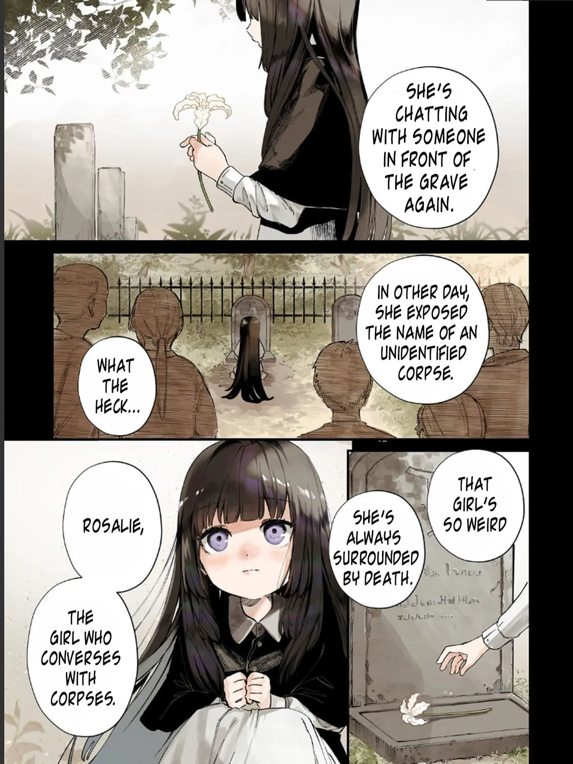 Hone Hime Rosalie: Shisha no Saigo o Tsuitai-ken Shi, Chikara o Hikitsugu Chapter 1 page 1 - 