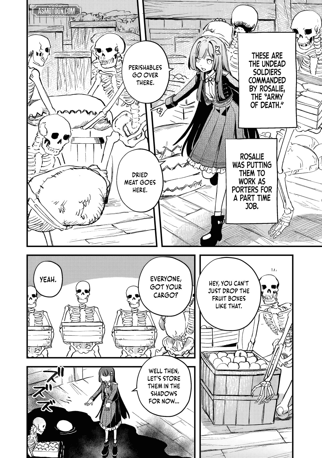 Hone Hime Rosalie: Shisha no Saigo o Tsuitai-ken Shi, Chikara o Hikitsugu Chapter 13 page 3 - 