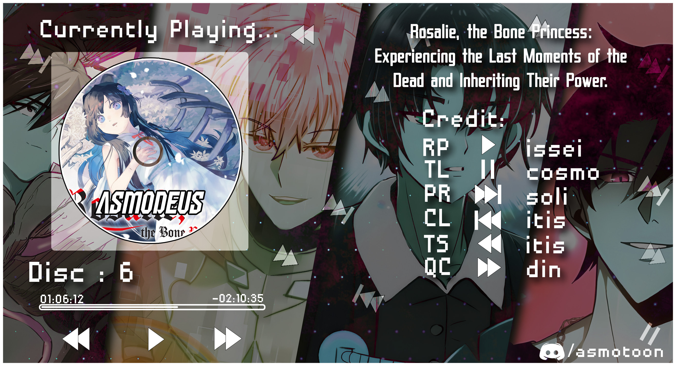 Hone Hime Rosalie: Shisha no Saigo o Tsuitai-ken Shi, Chikara o Hikitsugu Chapter 6 page 1 - 