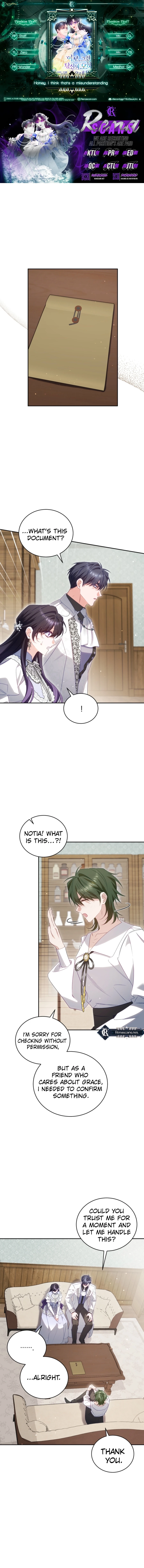 Honey, I Think That’s a Misunderstanding Chapter 3716 page 1 - 