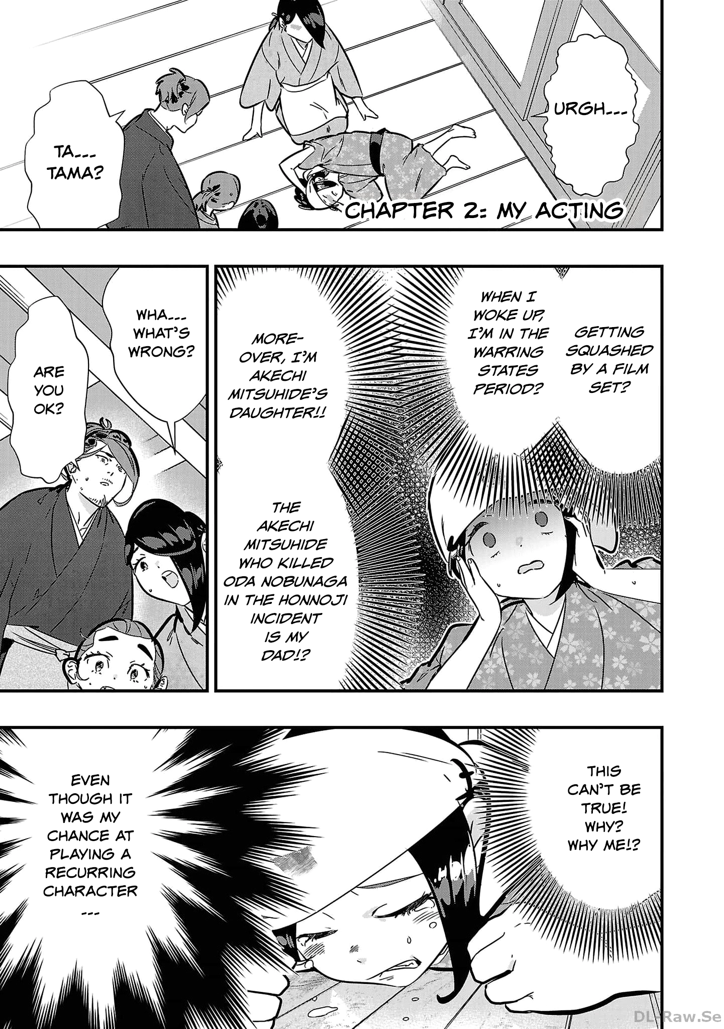 Honnouji no Musume - Sengoku Ichi Fukou na Hime ni Tensei shimashita Chapter 2 page 1 - 