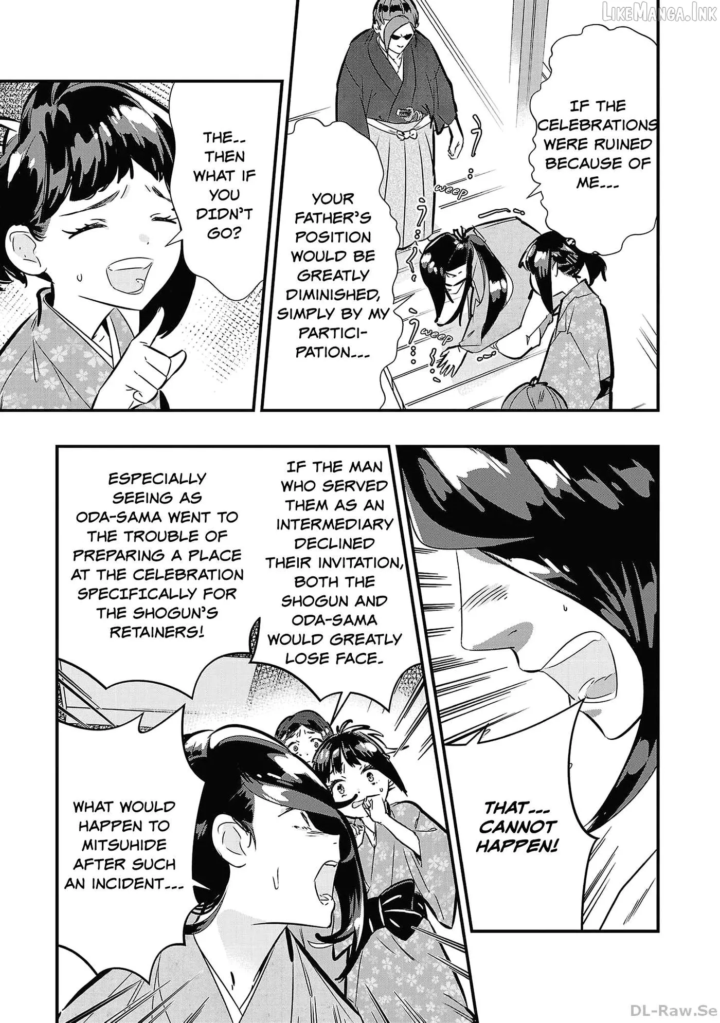 Honnouji no Musume - Sengoku Ichi Fukou na Hime ni Tensei shimashita Chapter 4 page 7 - 