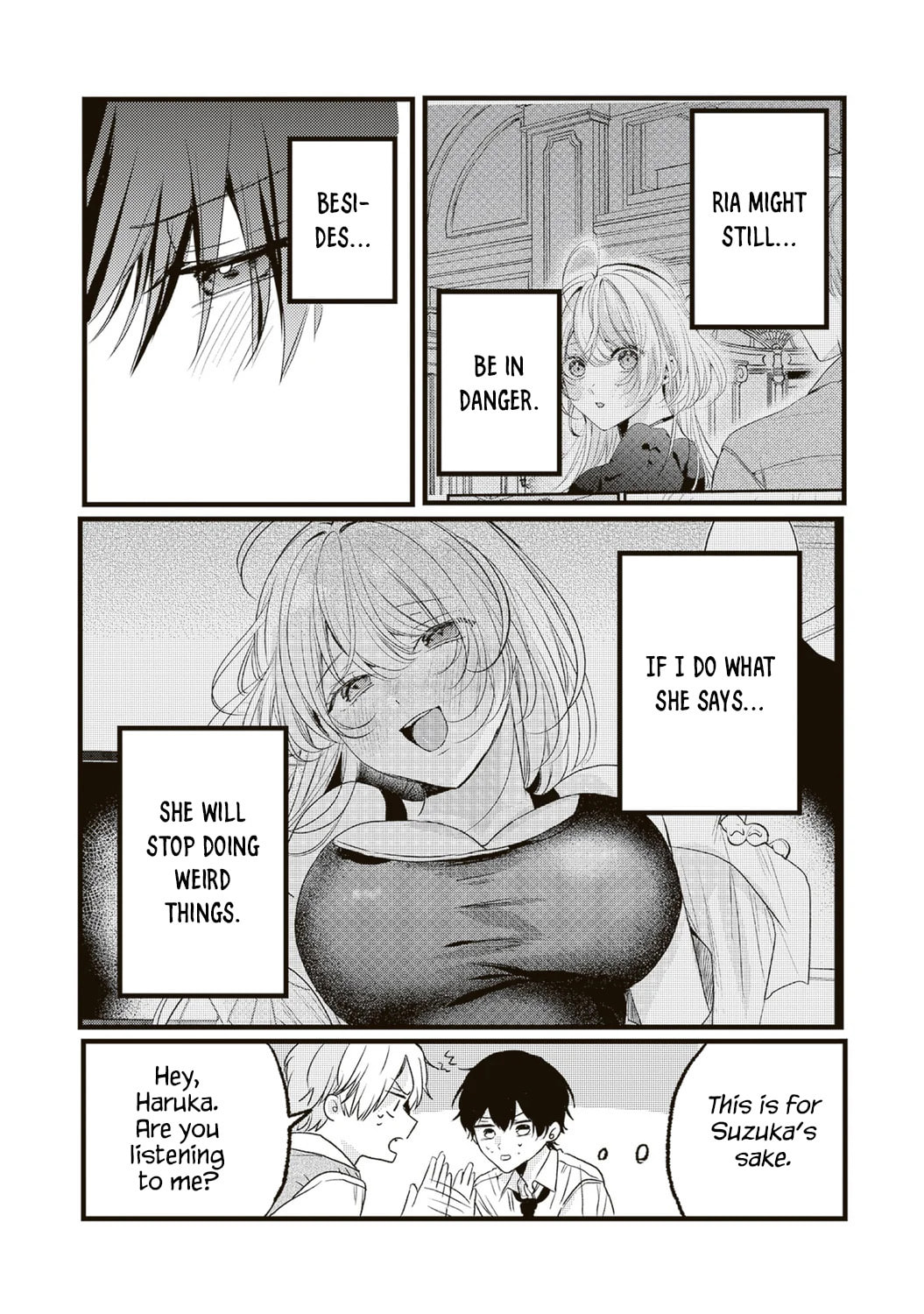 Hontou wa Watashi ga Iindesho? Chapter 11 page 8 - 