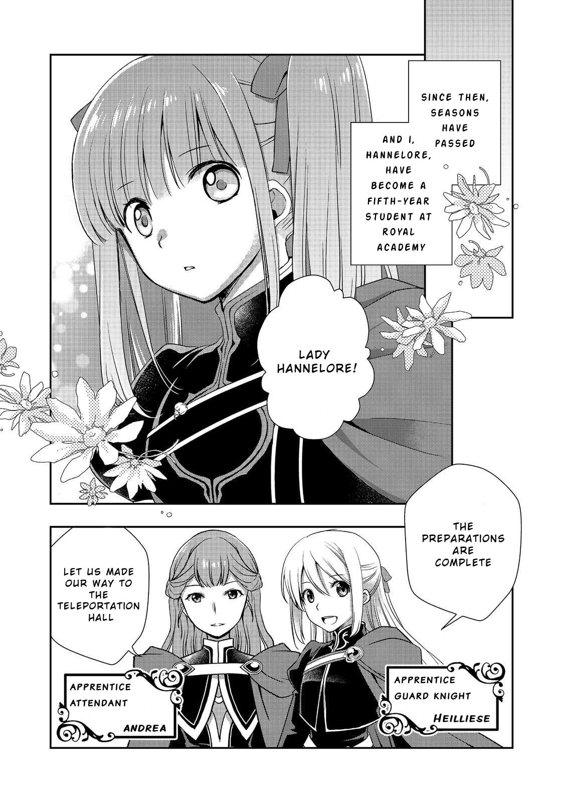 Honzuki no Gekokujou: Hannelore no Kizokuin Go-nensei (Novel) Chapter 1 page 4 - 