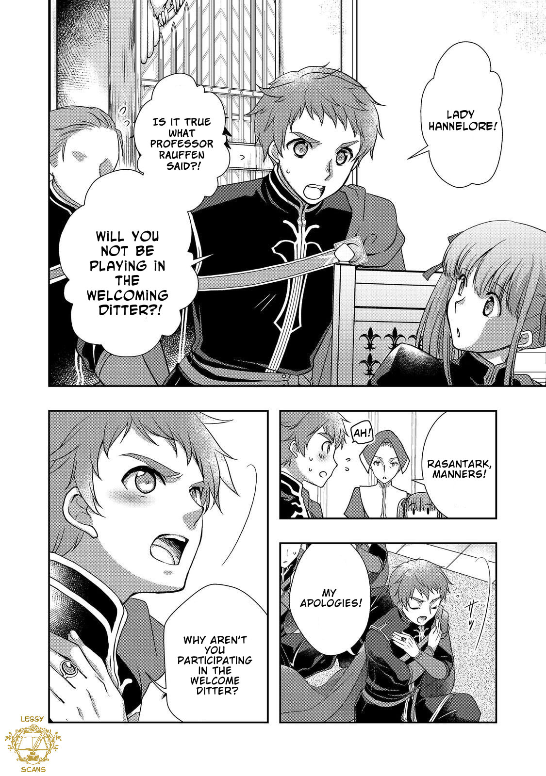 Honzuki no Gekokujou: Hannelore no Kizokuin Go-nensei (Novel) Chapter 2 page 12 - 