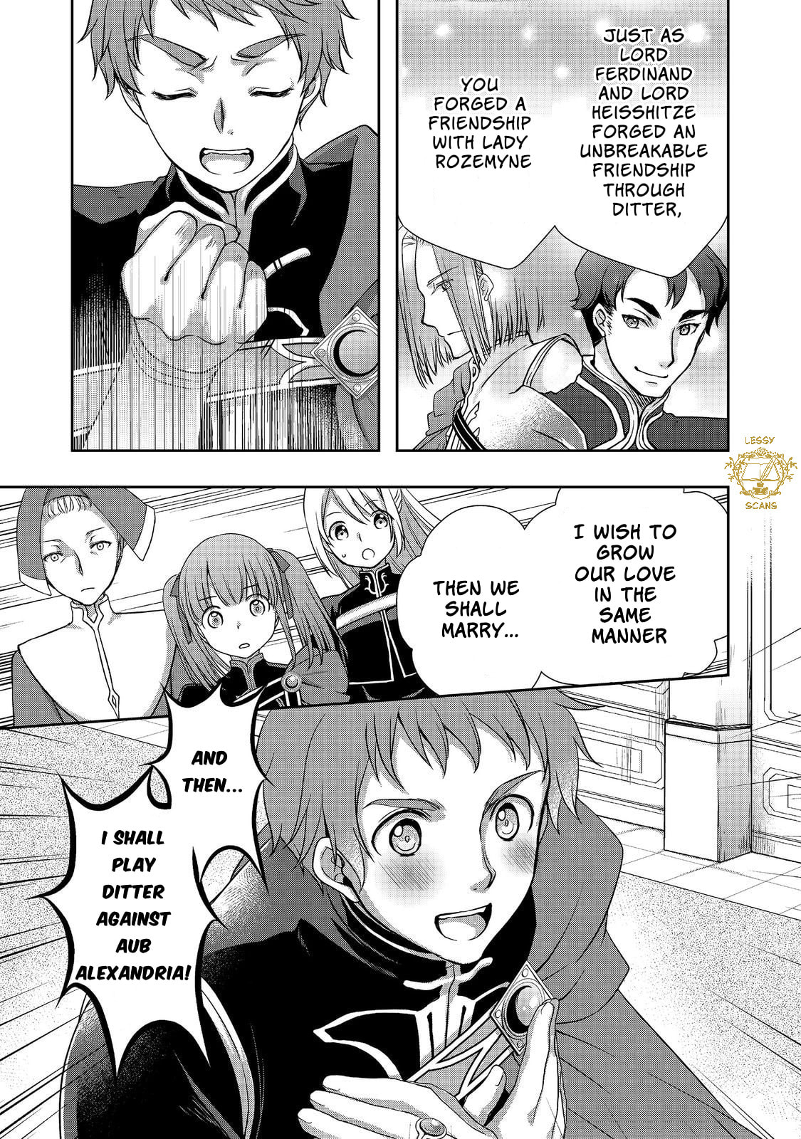 Honzuki no Gekokujou: Hannelore no Kizokuin Go-nensei (Novel) Chapter 2 page 17 - 