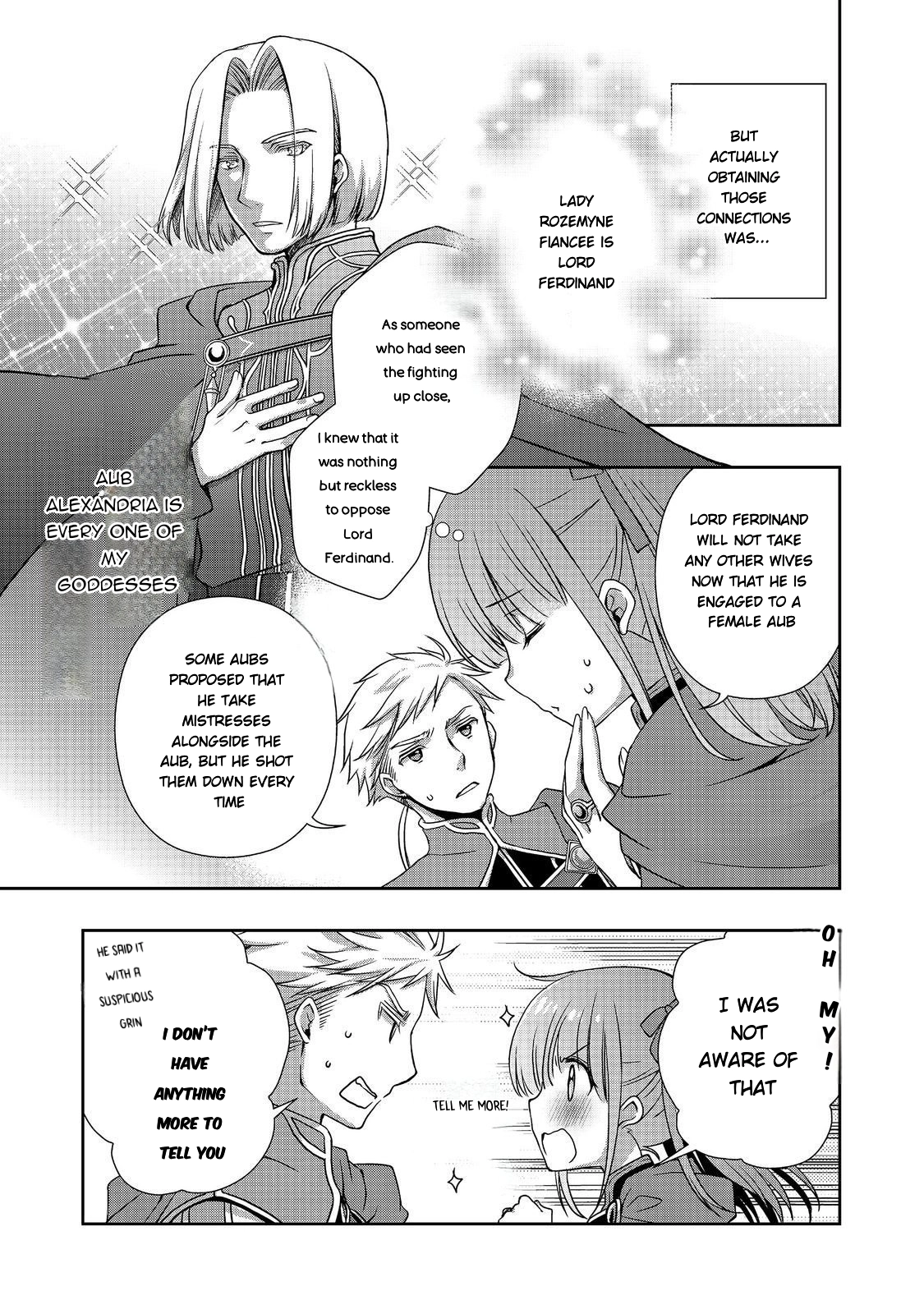 Honzuki no Gekokujou: Hannerōre no Kizoku-in Gonensei Ichi (Koishite Mitai O