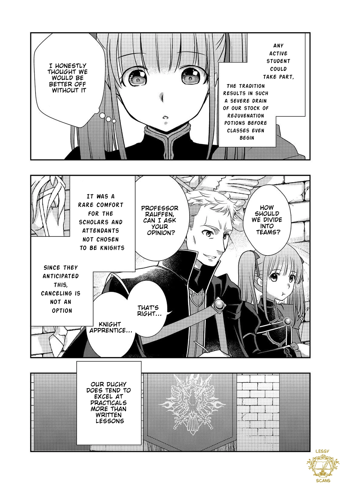 Honzuki no Gekokujou: Hannerōre no Kizoku-in Gonensei Ichi (Koishite Mitai O