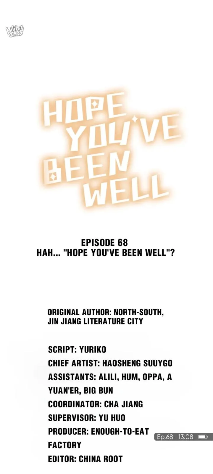 Hope You’ve Been Well Chapter 68 page 2 - 