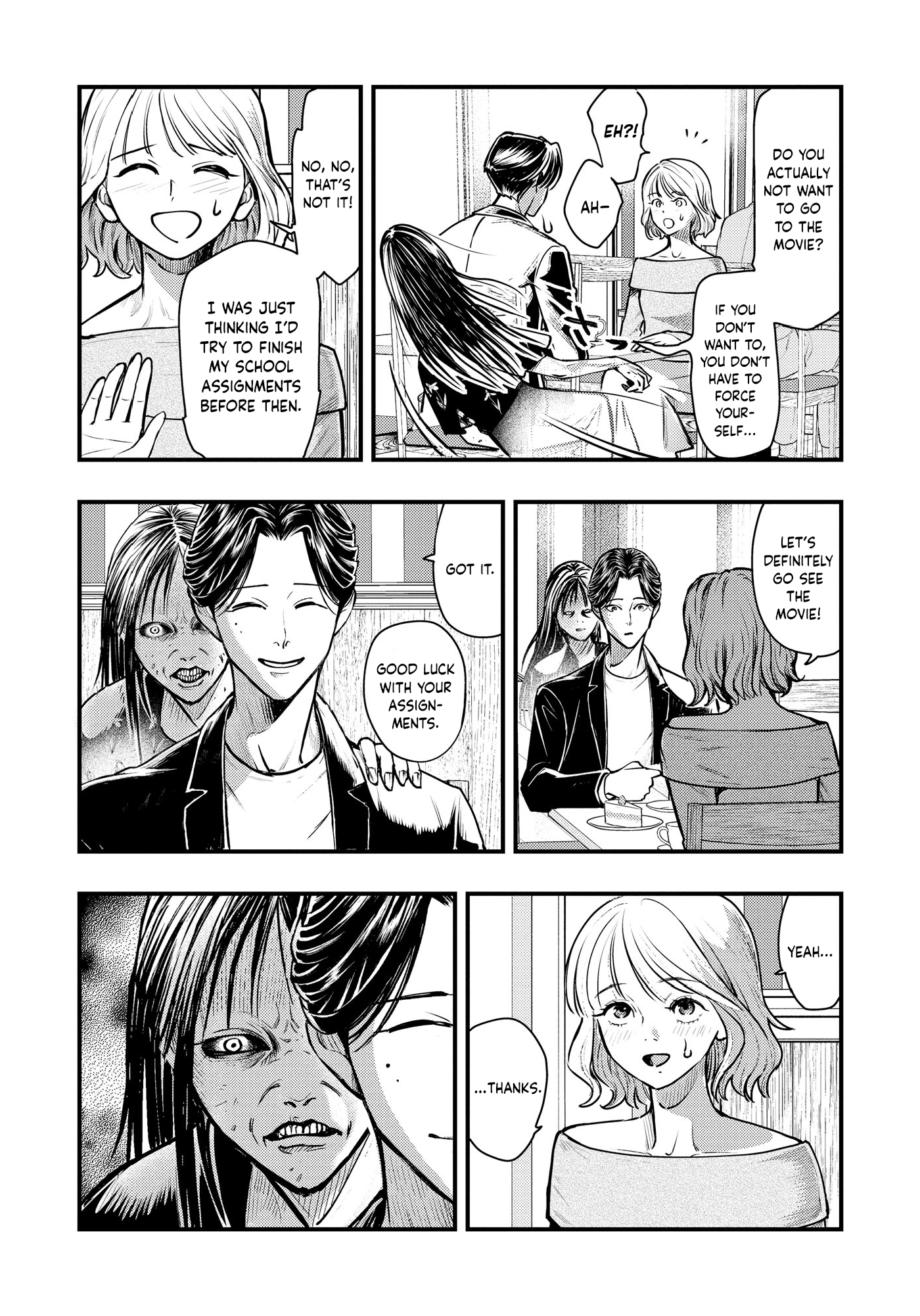 Horror Anthology Comic Blindside: Tainted Love Chapter 1 page 8 - 