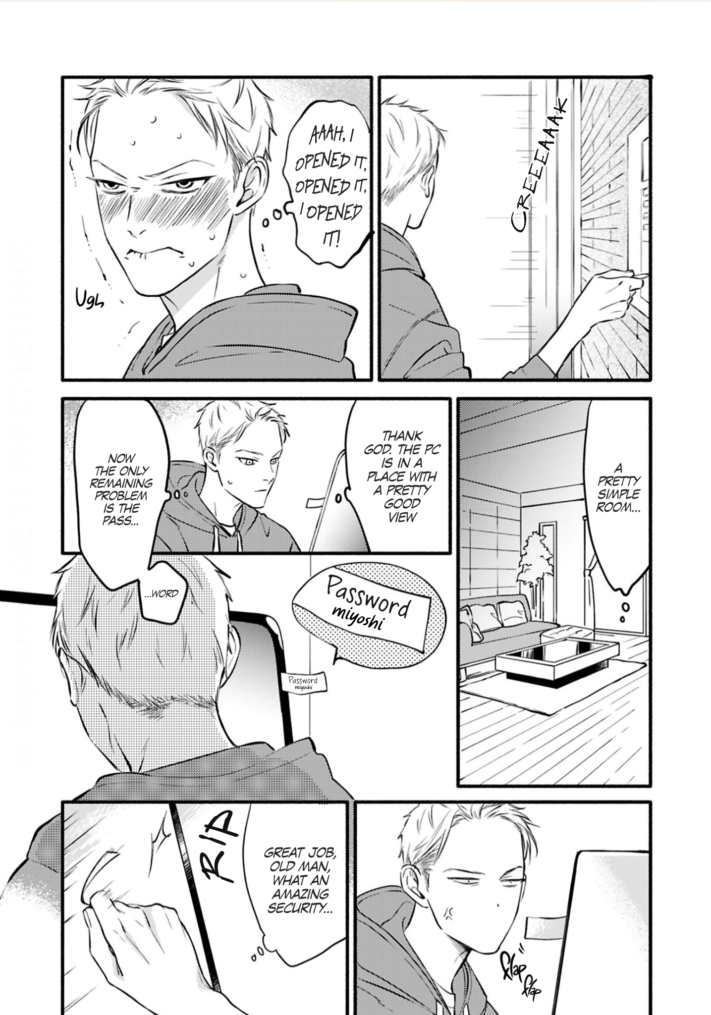 Hosaka-San to Miyoshi-Kun Chapter 1 page 13 - 