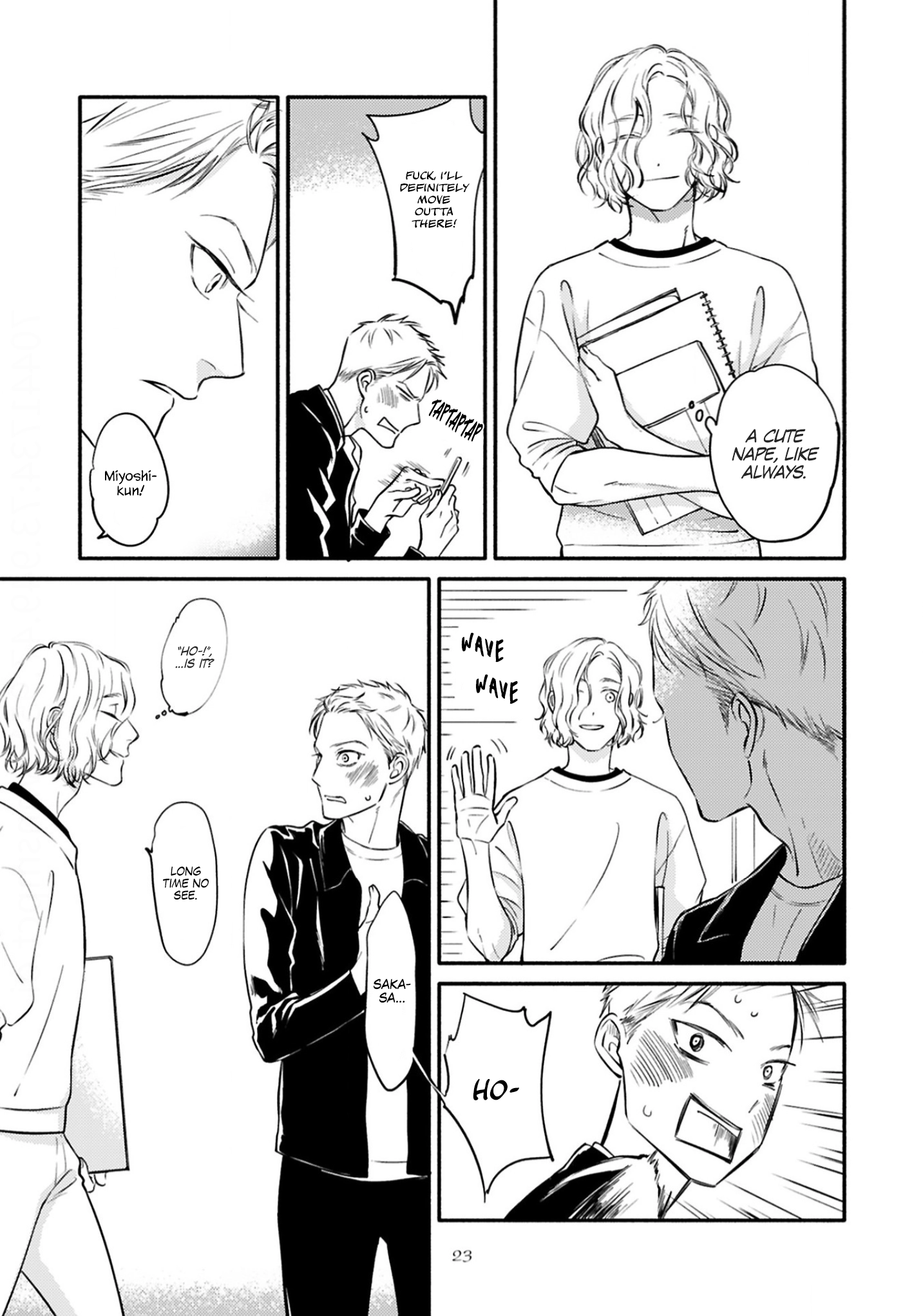 Hosaka-San to Miyoshi-Kun Chapter 1 page 31 - 