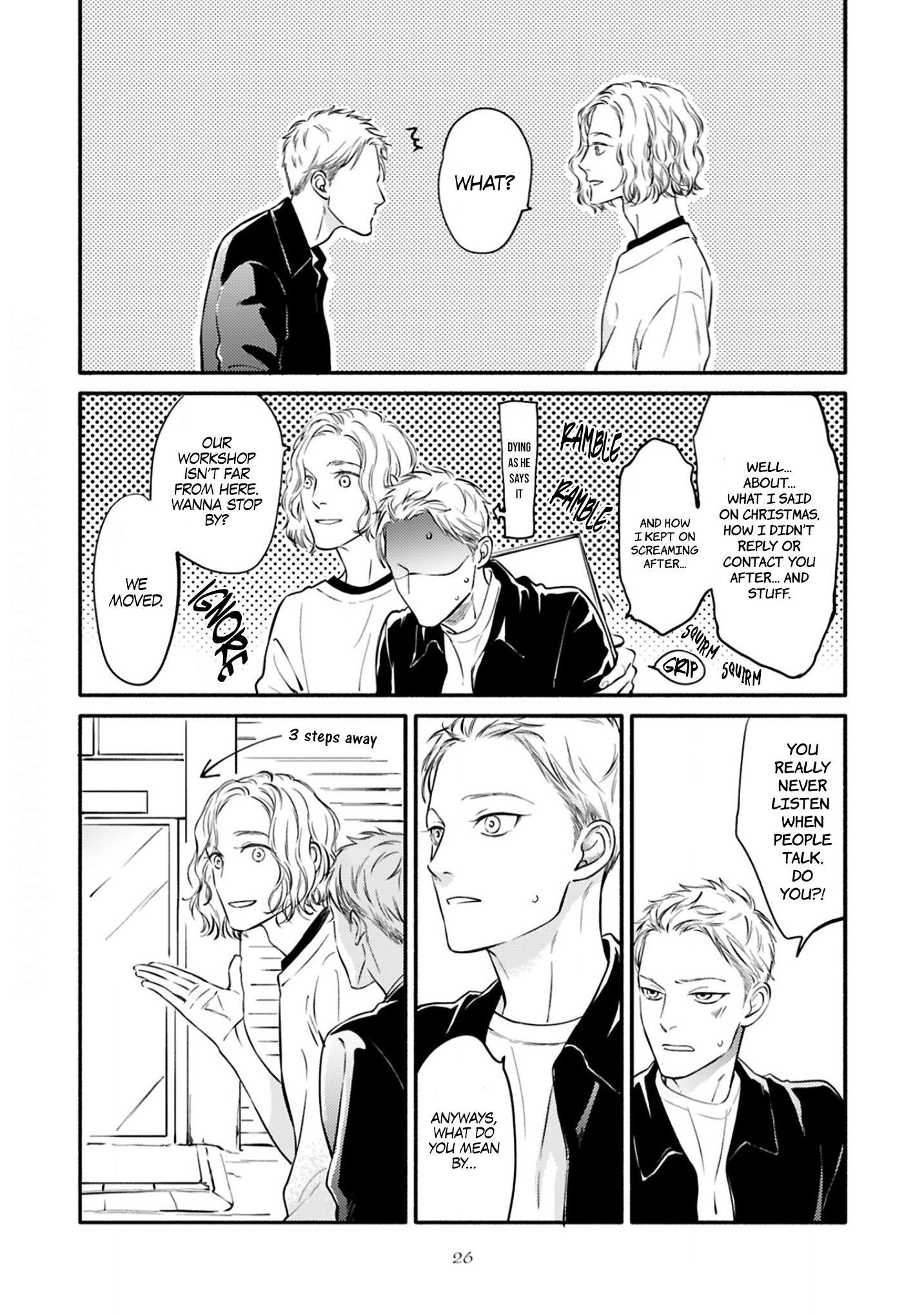 Hosaka-San to Miyoshi-Kun Chapter 1 page 34 - 