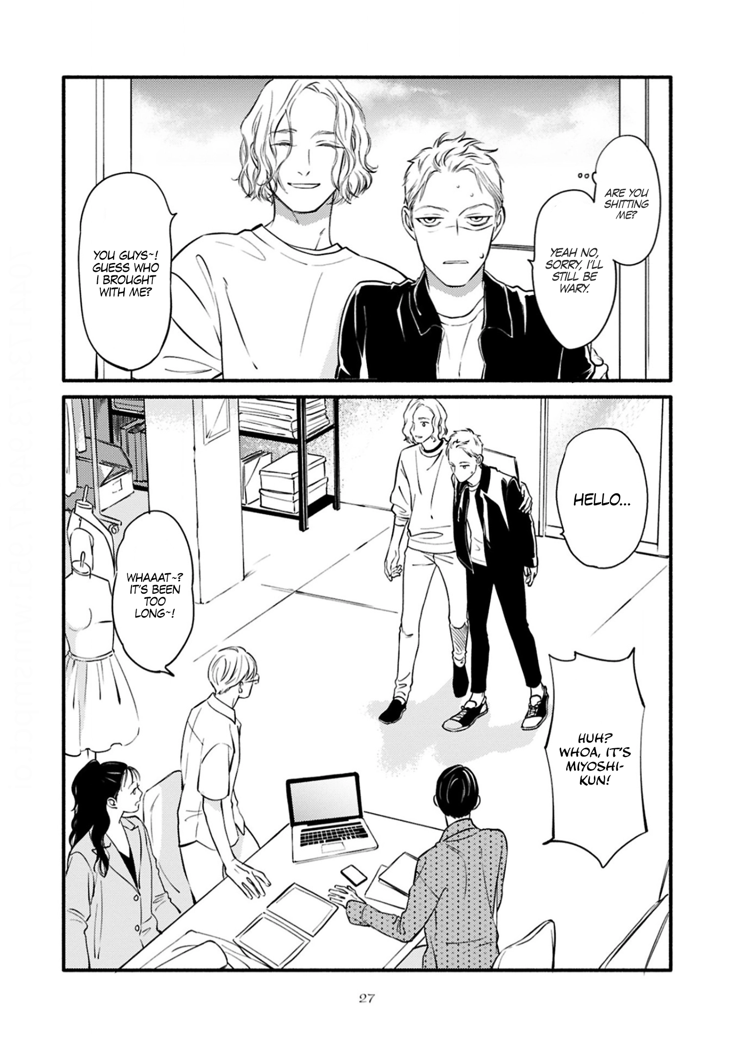 Hosaka-San to Miyoshi-Kun Chapter 1 page 35 - 