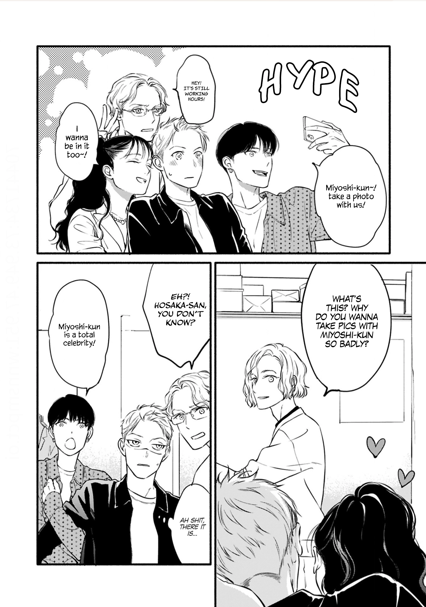 Hosaka-San to Miyoshi-Kun Chapter 1 page 36 - 