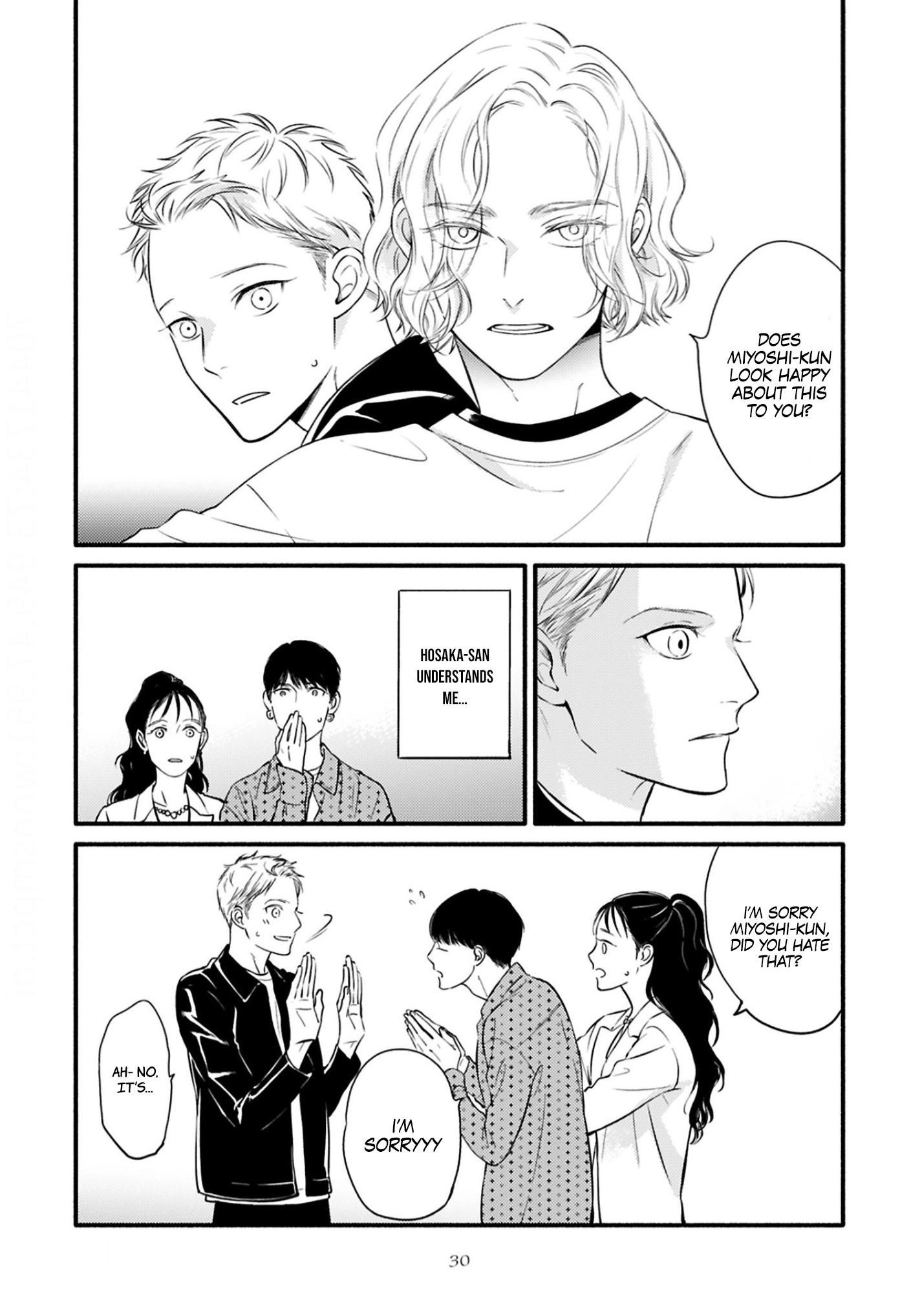 Hosaka-San to Miyoshi-Kun Chapter 1 page 38 - 