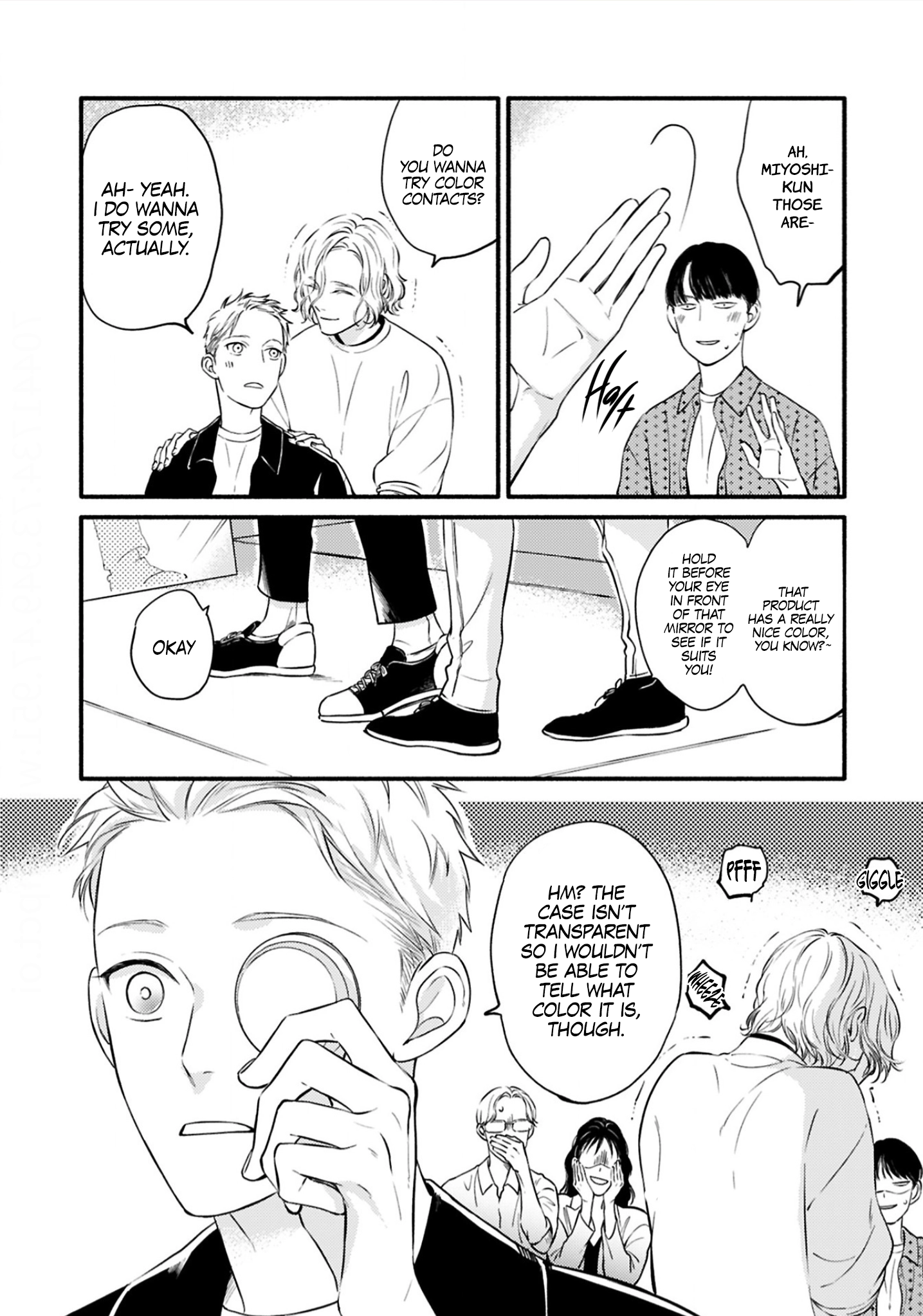 Hosaka-San to Miyoshi-Kun Chapter 1 page 41 - 
