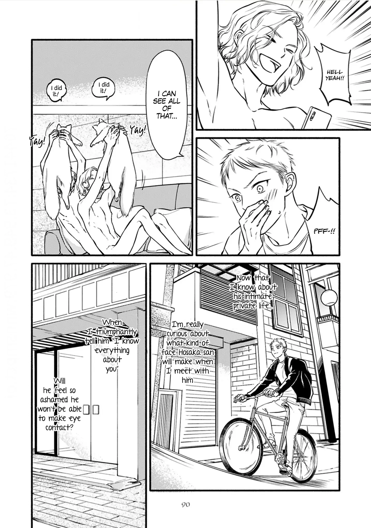Hosaka-San to Miyoshi-Kun Chapter 4 page 13 - 