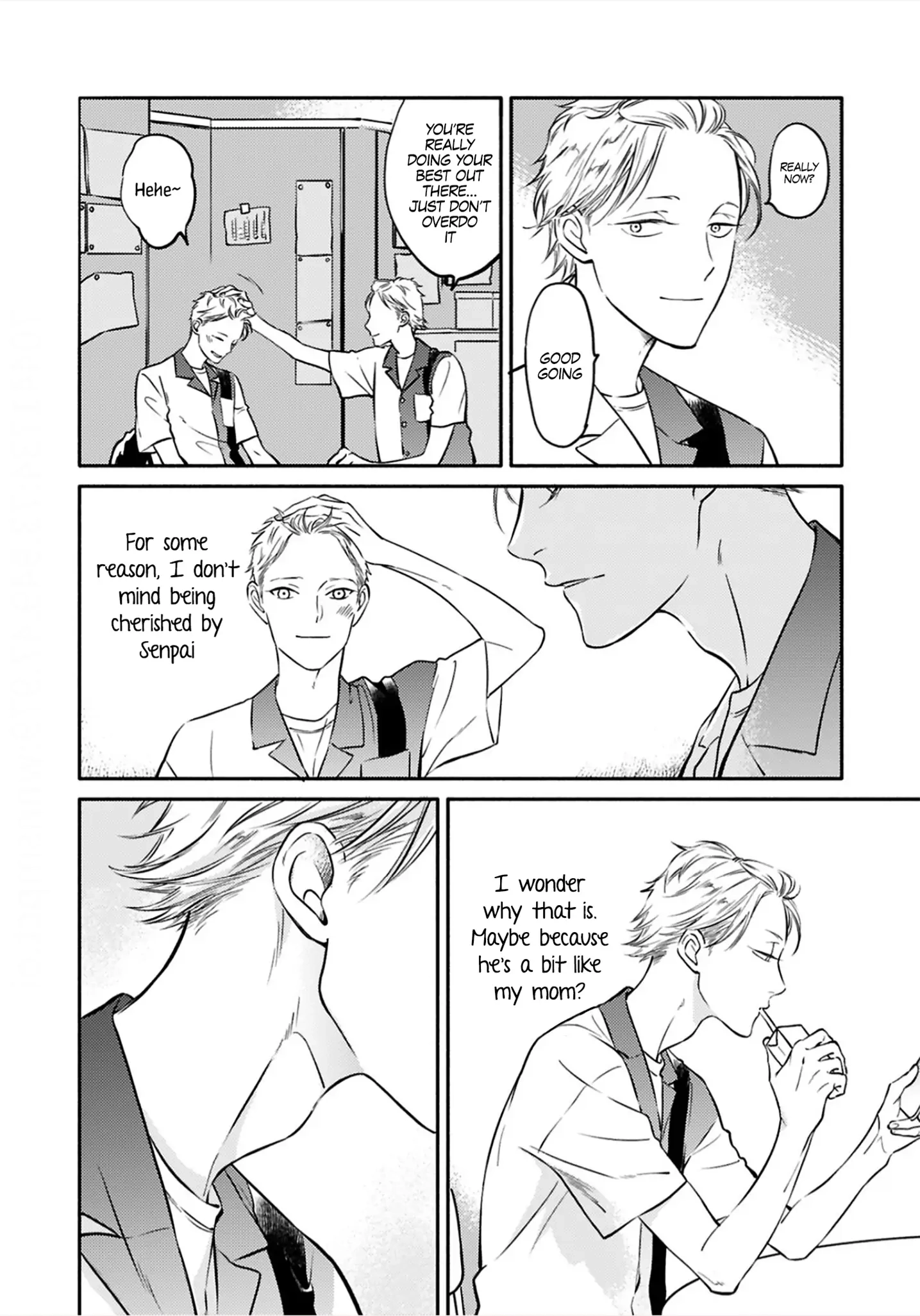 Hosaka-San to Miyoshi-Kun Chapter 4 page 33 - 