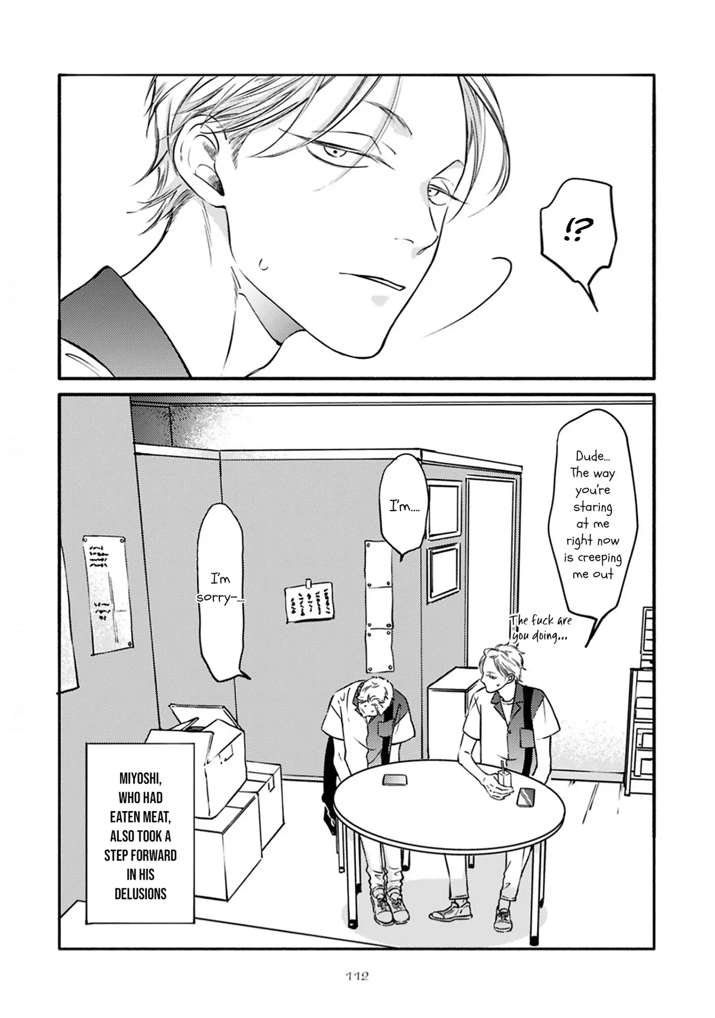 Hosaka-San to Miyoshi-Kun Chapter 4 page 35 - 