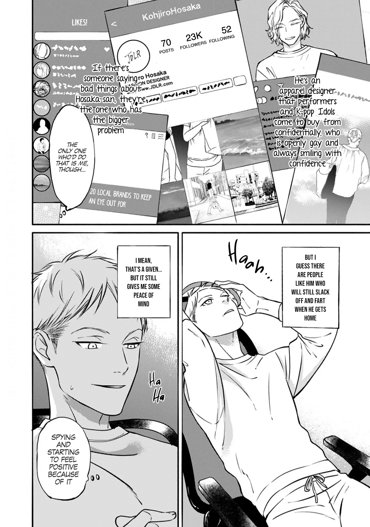 Hosaka-San to Miyoshi-Kun Chapter 4 page 9 - 