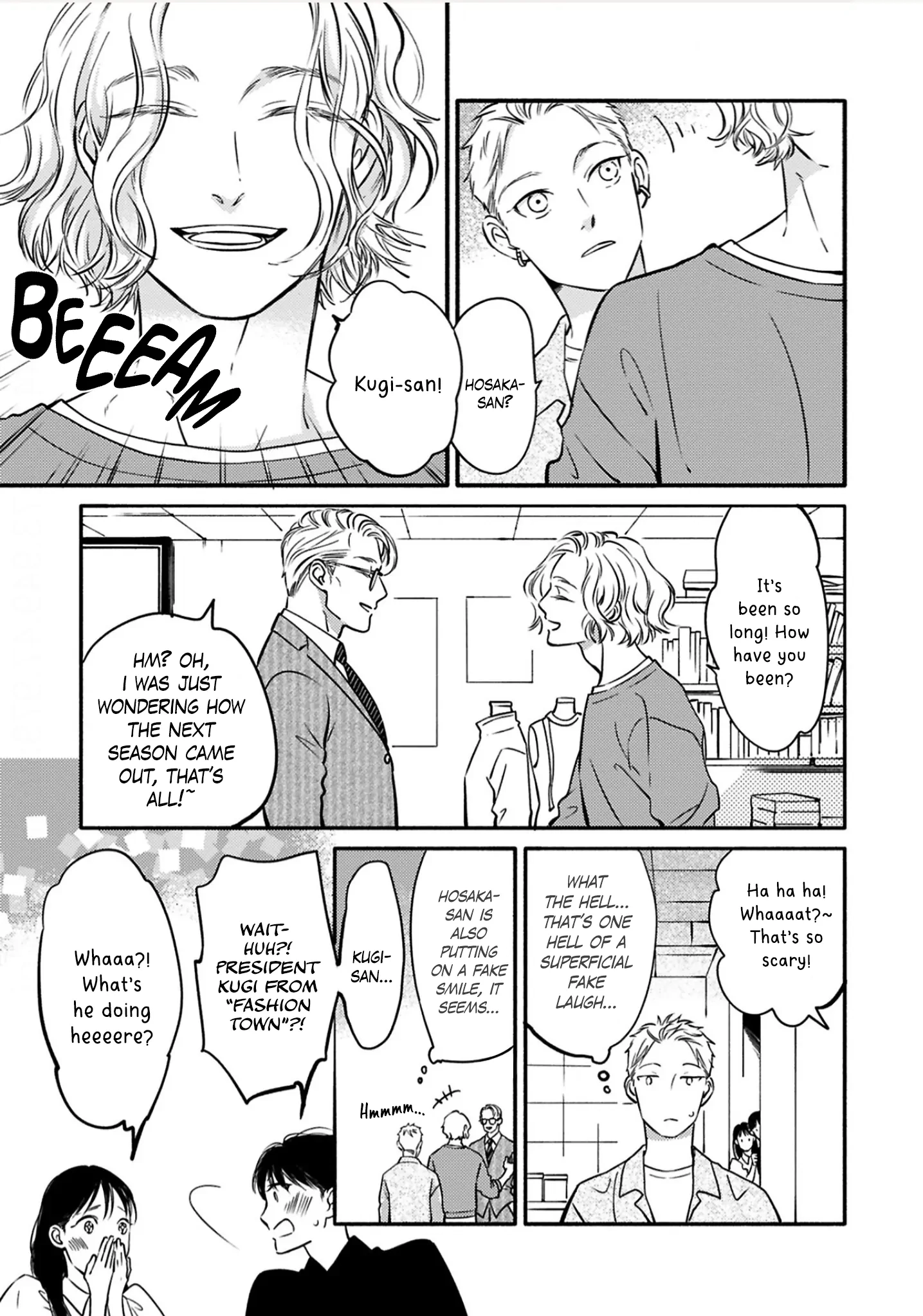 Hosaka-San to Miyoshi-Kun Chapter 6 page 8 - 