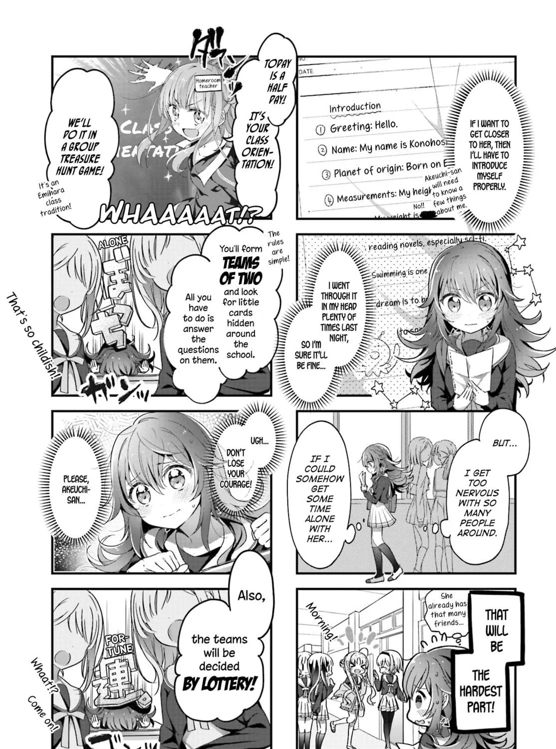 Hoshikuzu Telepath Chapter 2 page 5 - 
