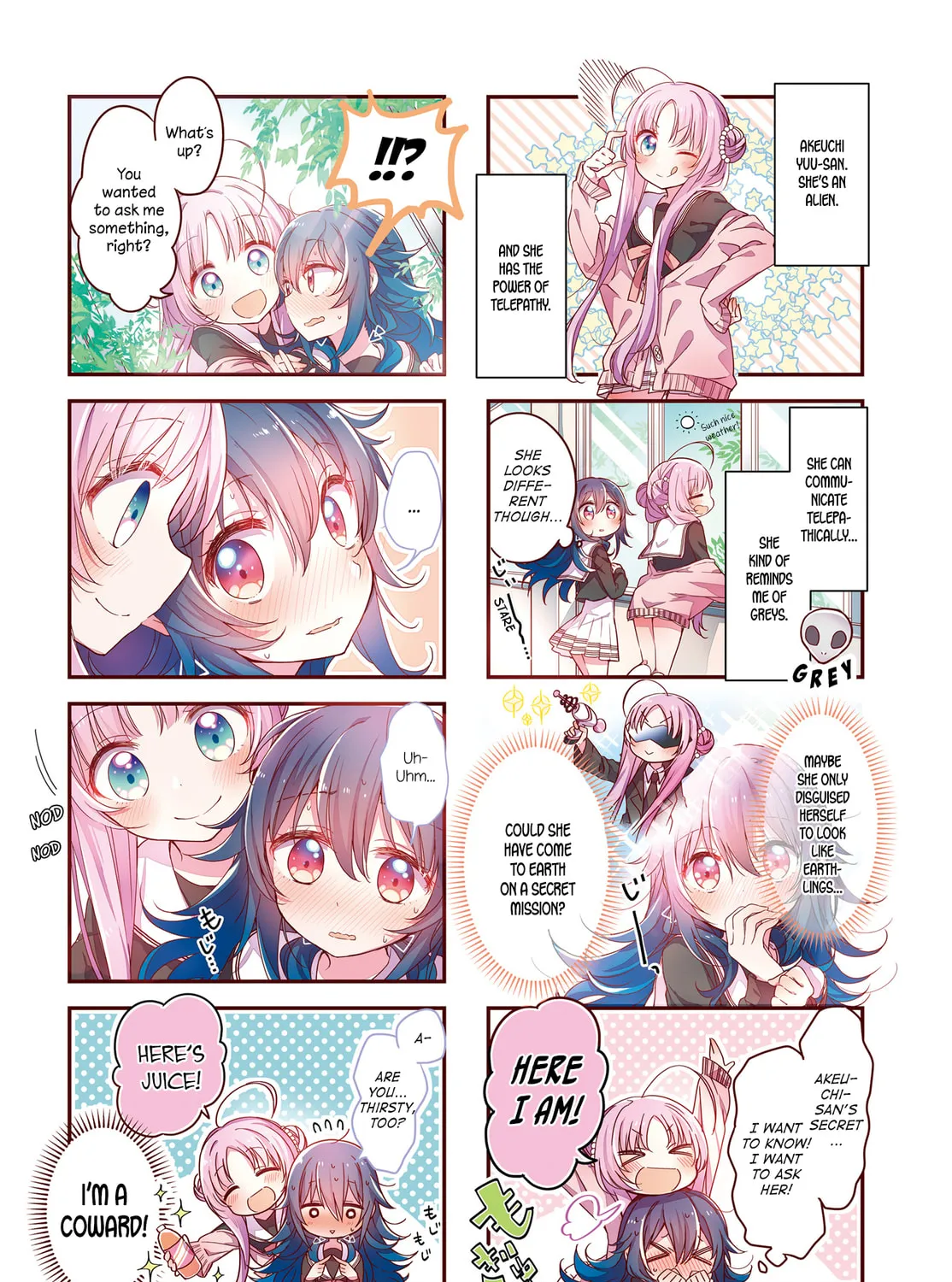 Hoshikuzu Telepath Chapter 3 page 3 - 