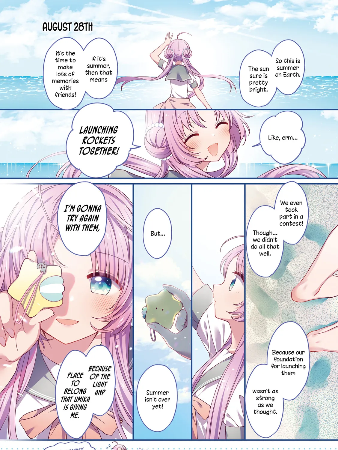 Hoshikuzu Telepath Chapter 34.1 page 13 - 