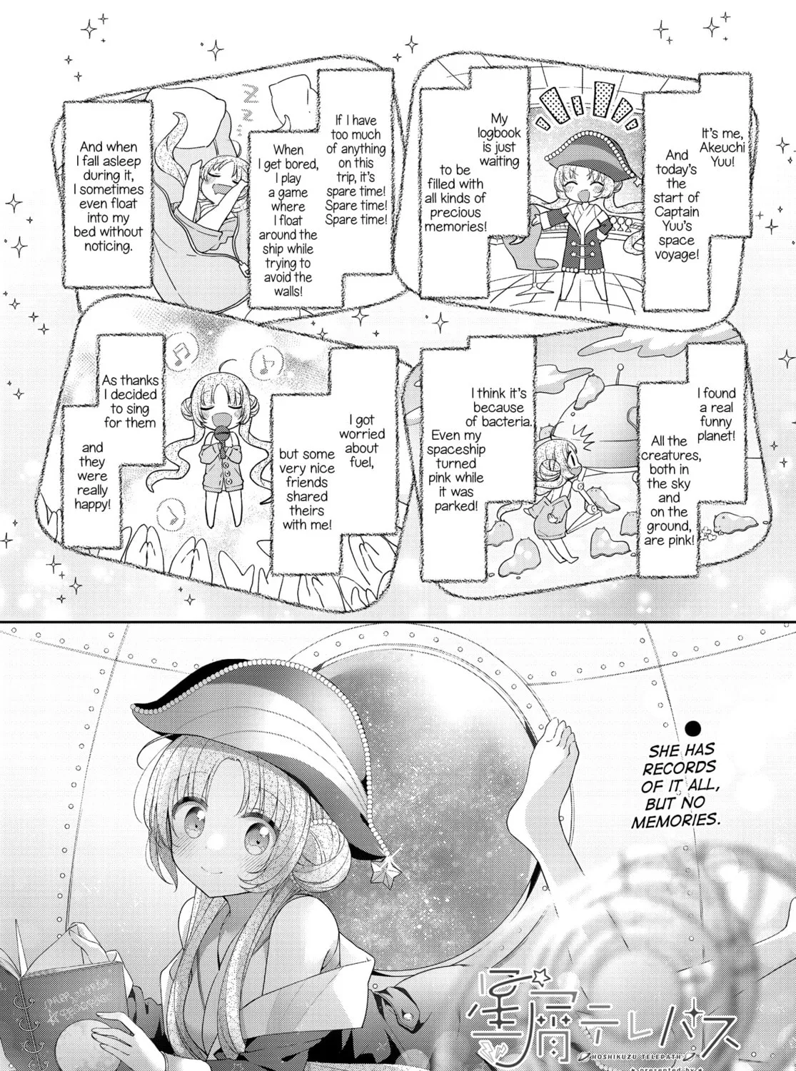 Hoshikuzu Telepath Chapter 38 page 1 - 