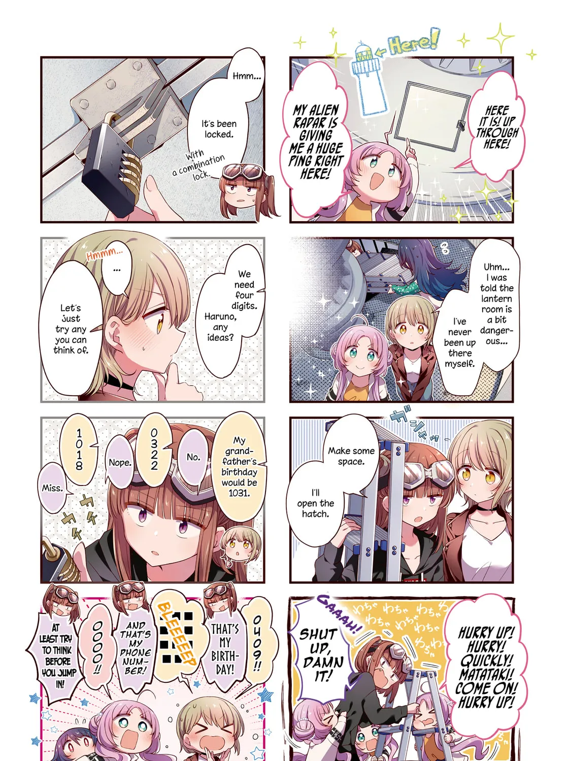 Hoshikuzu Telepath Chapter 39 page 3 - 