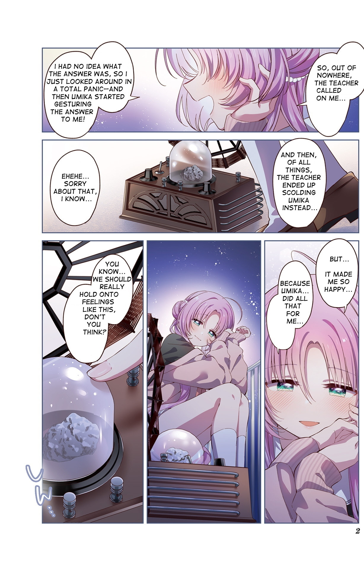 Hoshikuzu Telepath Chapter 44.9 page 1 - 