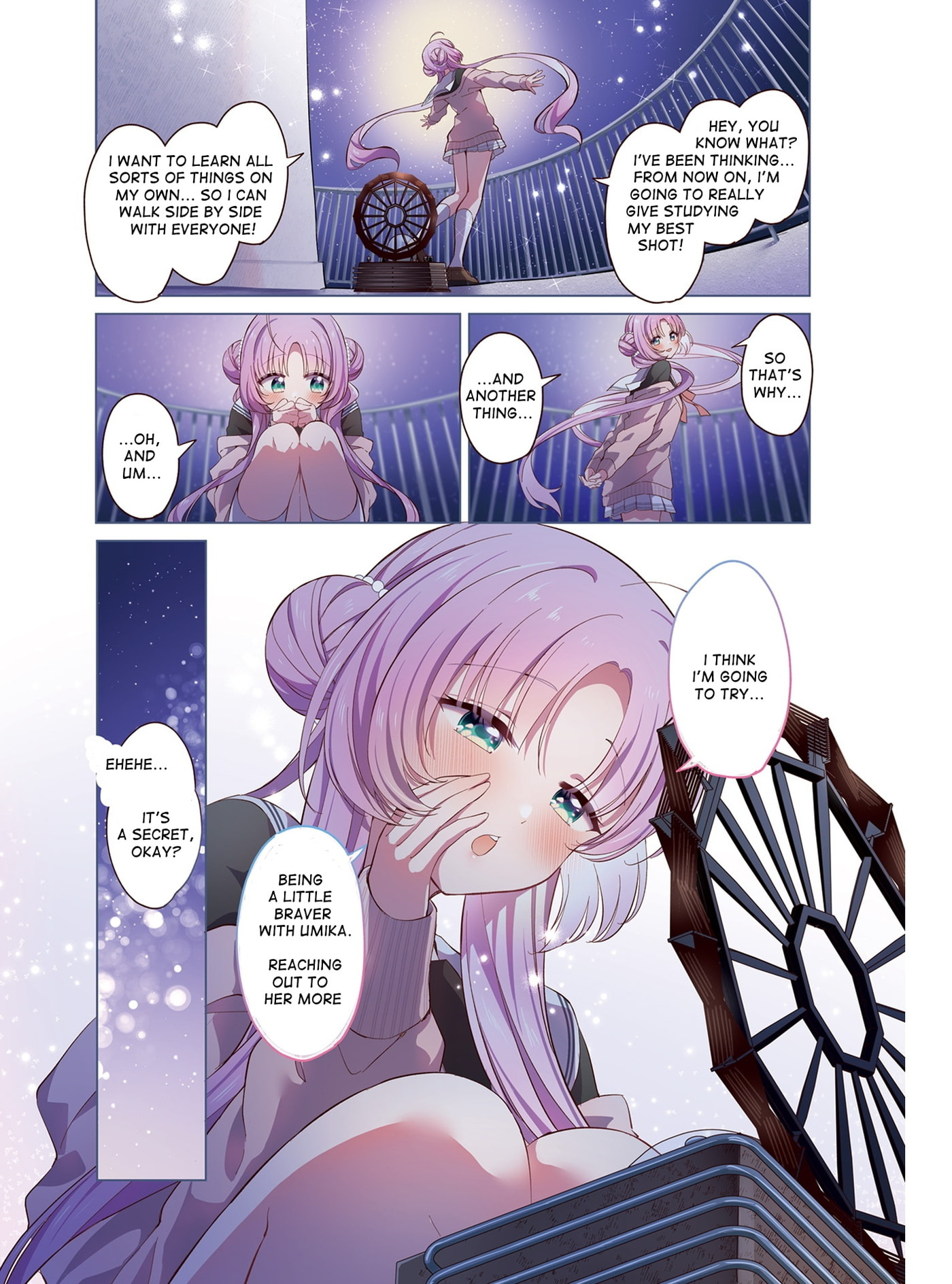 Hoshikuzu Telepath Chapter 44.9 page 2 - 