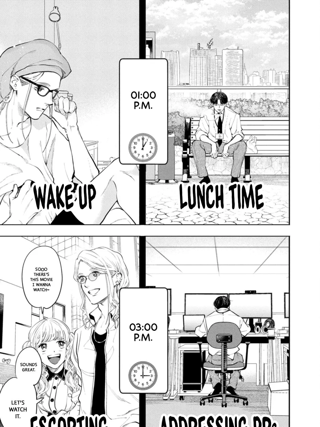 Host & Shachiku Chapter 0 page 13 - 