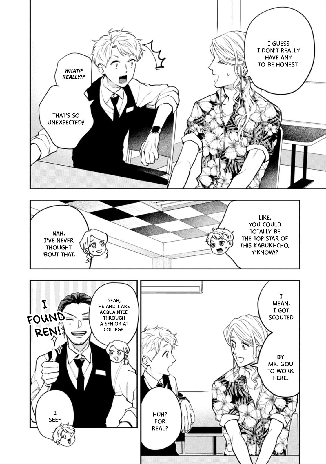 Host & Shachiku Chapter 13 page 4 - 