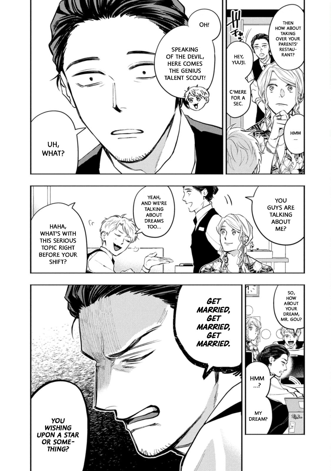 Host & Shachiku Chapter 13 page 6 - 