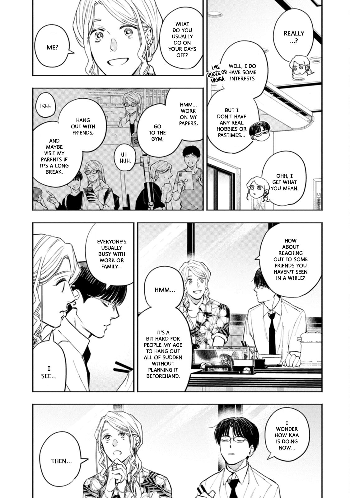Host & Shachiku Chapter 16 page 4 - 