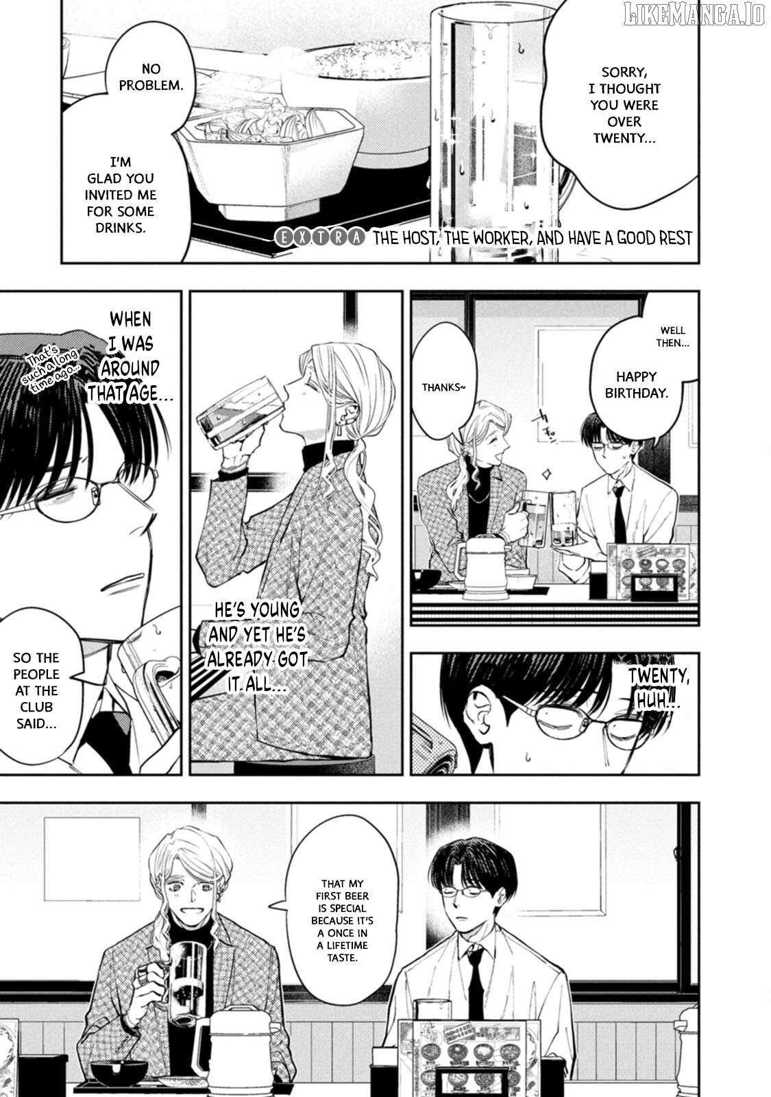 Host to Shachiku Chapter 9.5 page 1 - 