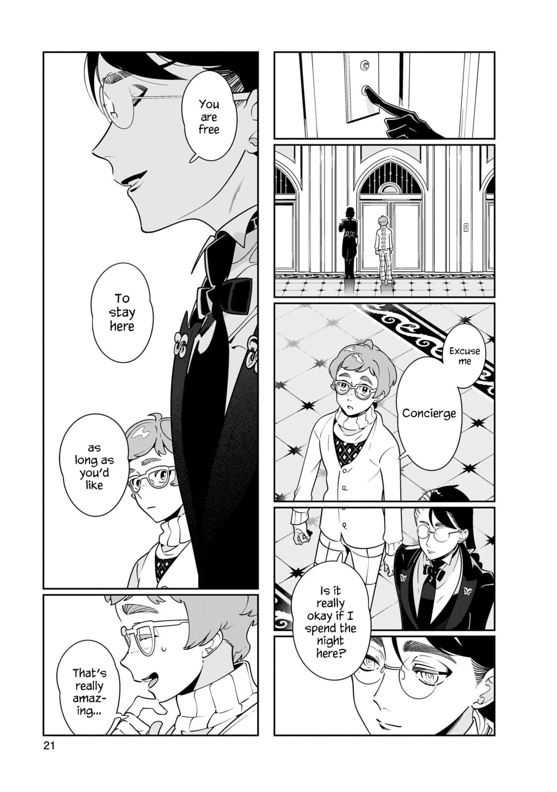 Hotel Laurel no Wataridoritachi Chapter 1 page 18 - 