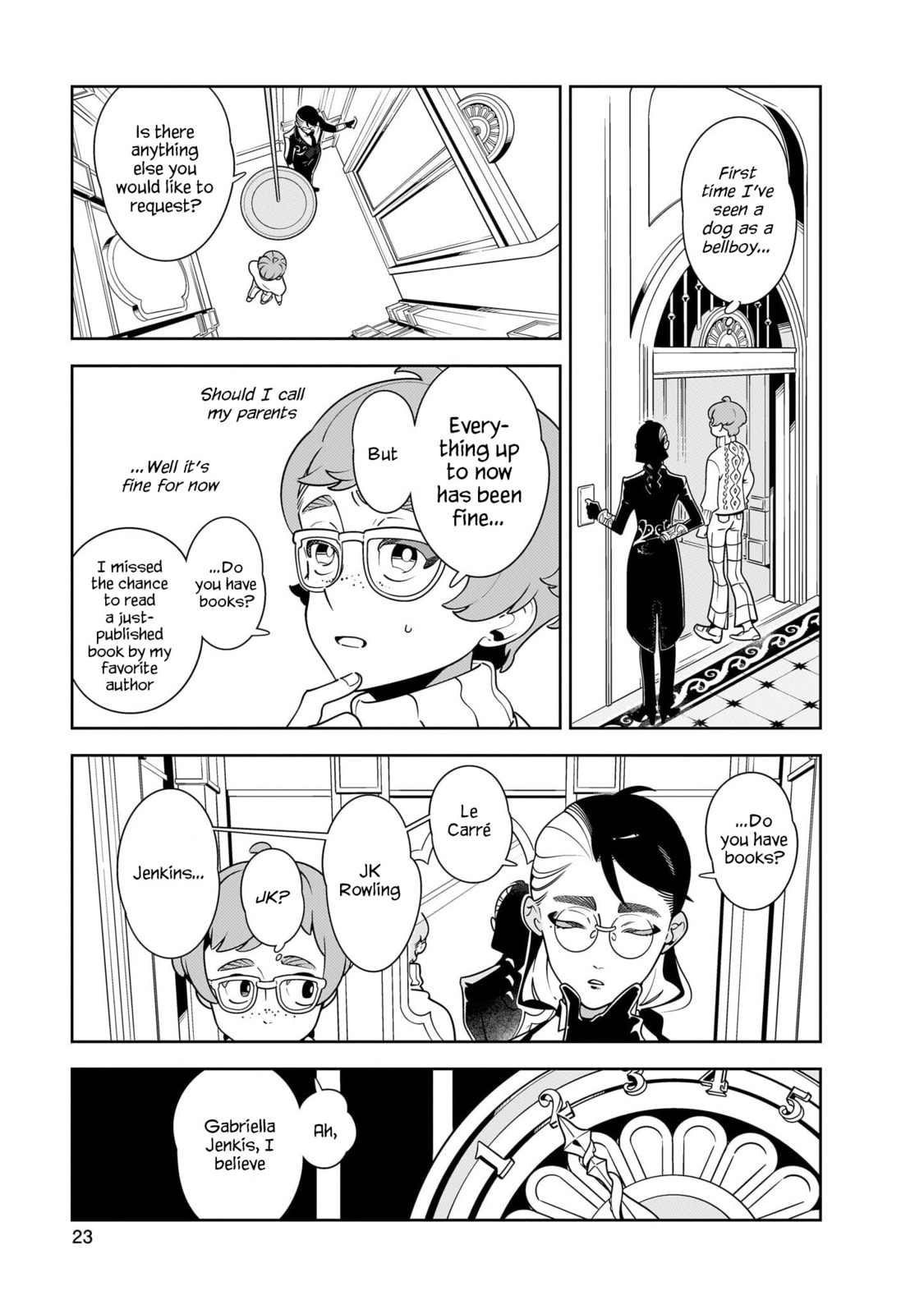 Hotel Laurel no Wataridoritachi Chapter 1 page 20 - 