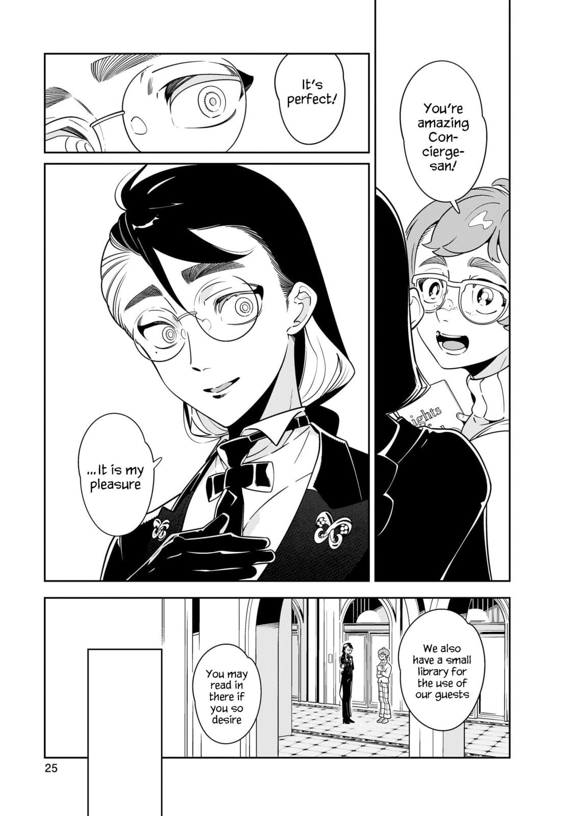 Hotel Laurel no Wataridoritachi Chapter 1 page 22 - 