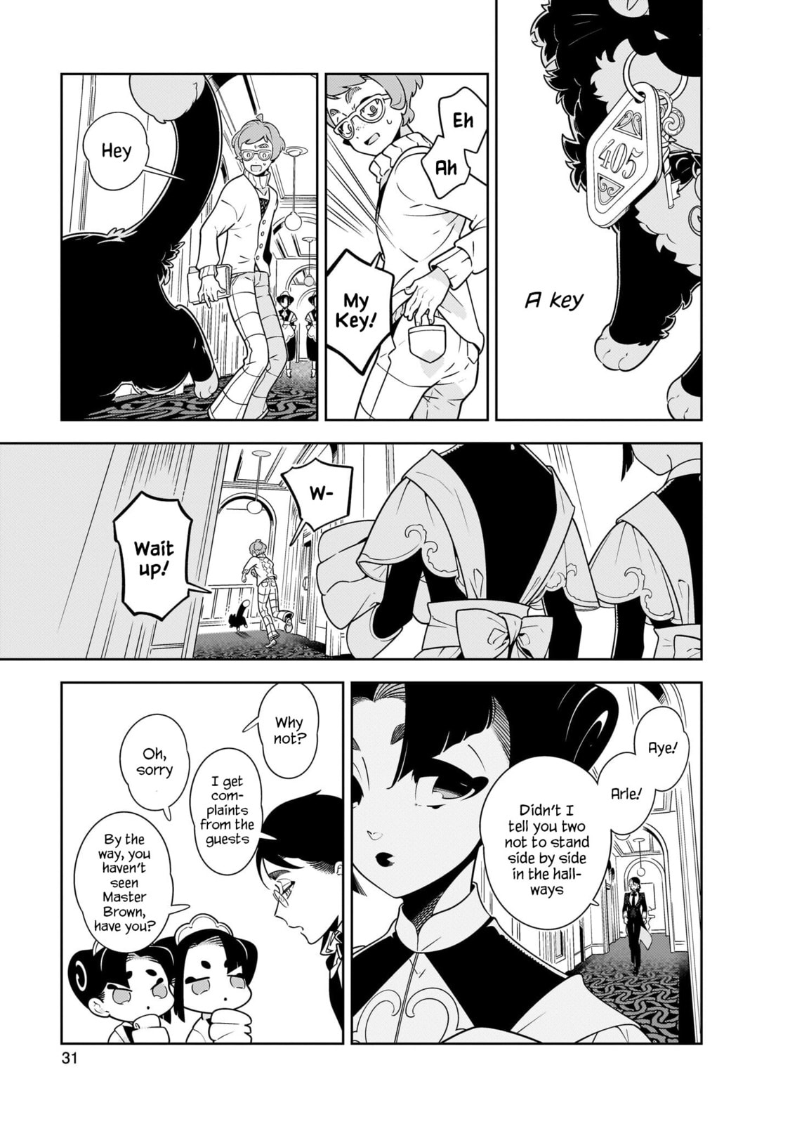 Hotel Laurel no Wataridoritachi Chapter 1 page 28 - 