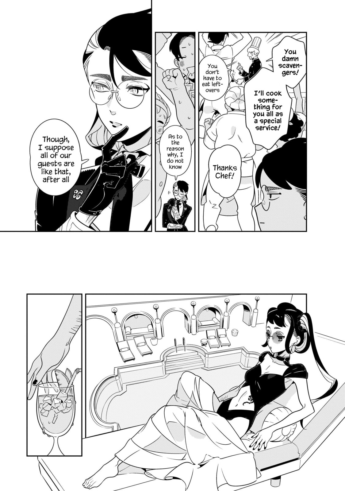 Hotel Laurel no Wataridoritachi Chapter 2 page 9 - 