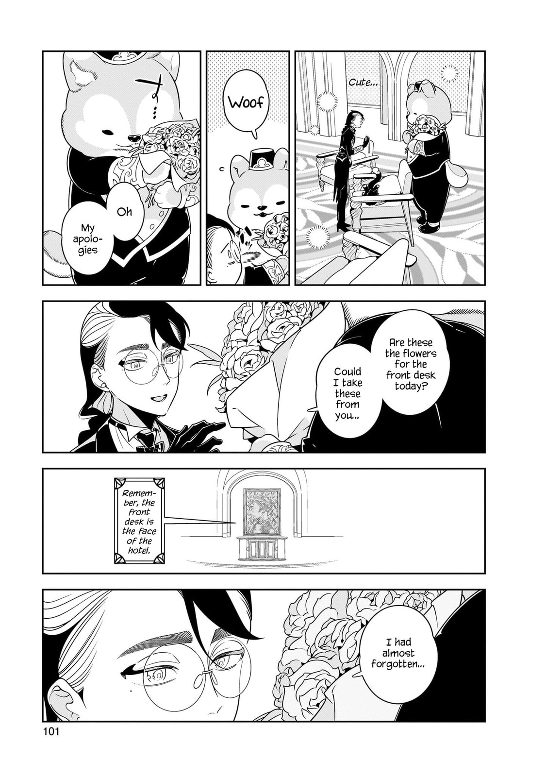 Hotel Laurel no Wataridoritachi Chapter 3 page 15 - 