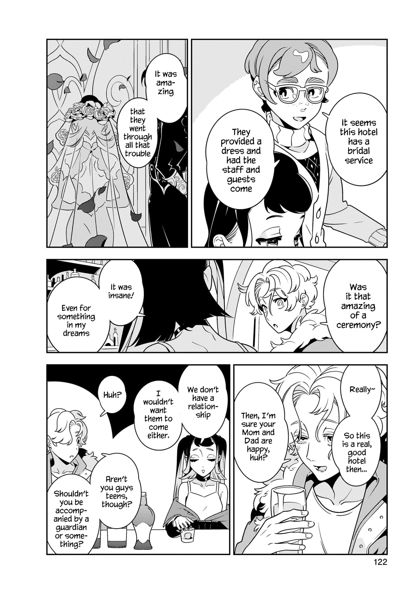 Hotel Laurel no Wataridoritachi Chapter 4 page 14 - 