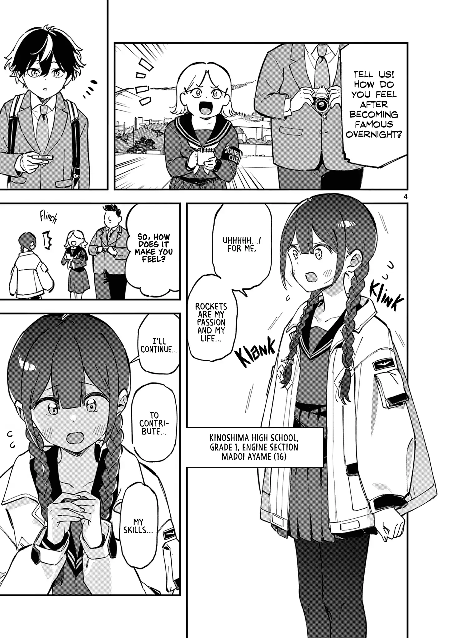 Houkago, Bokura wa Uchuu ni Madou Chapter 1 page 4 - 