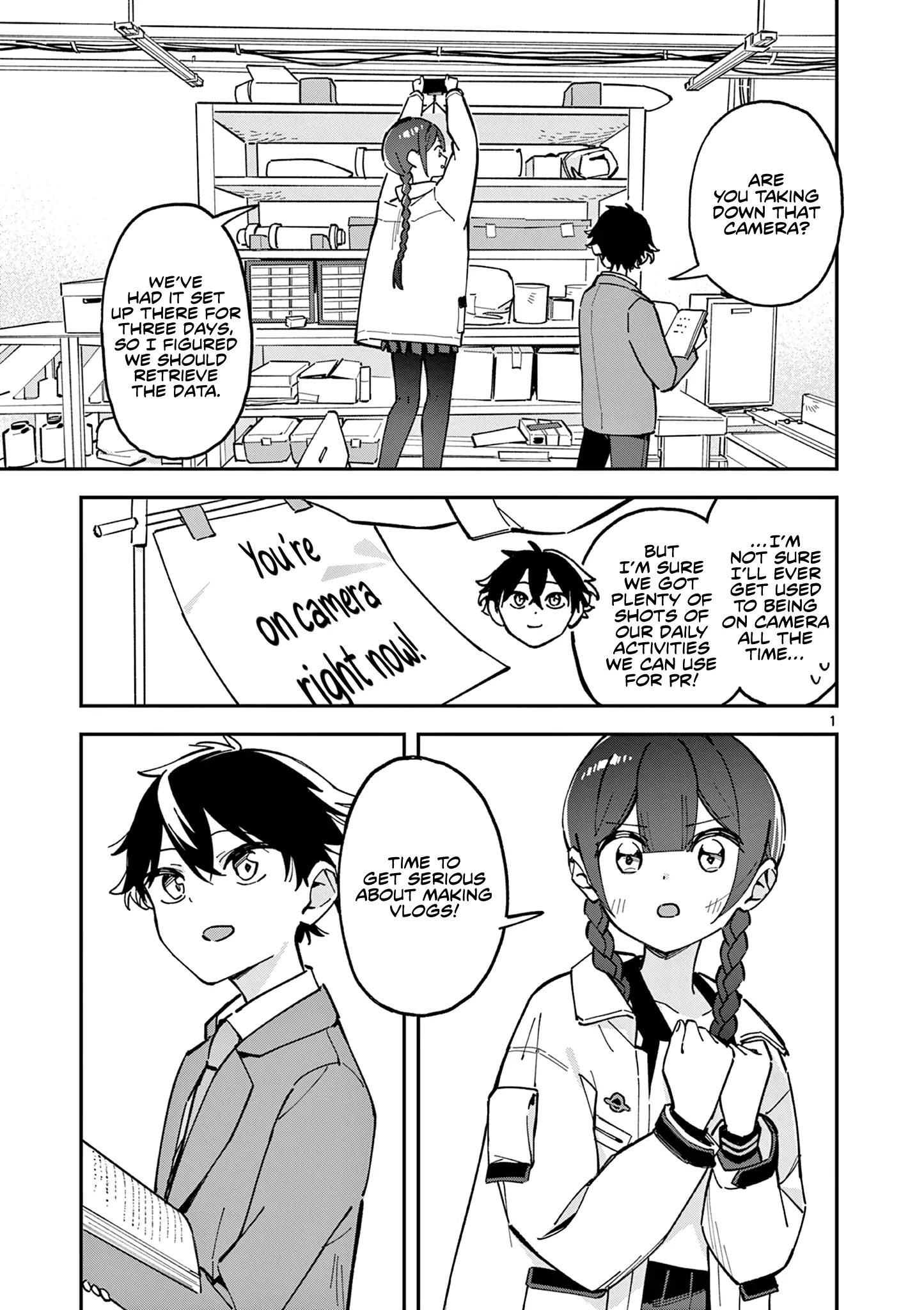 Houkago, Bokura wa Uchuu ni Madou Chapter 10 page 1 - 